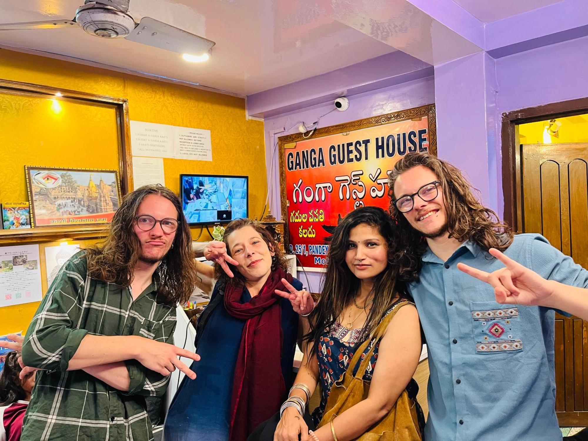 Ganga Guest House Varanasi Dış mekan fotoğraf